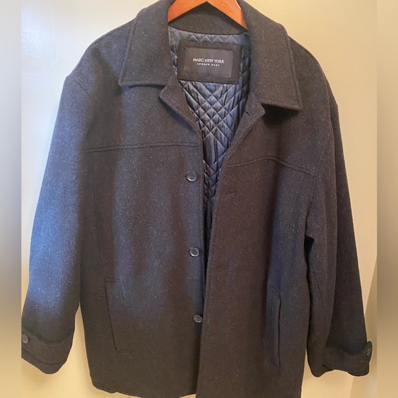 Men’s Marc New York Pea Coat - Picture 1 of 10